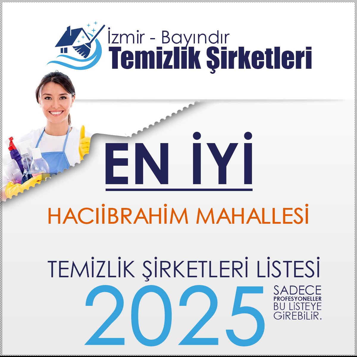 Bayındır Hacıibrahim Mahallesi En İyi Temizlik Şirketi