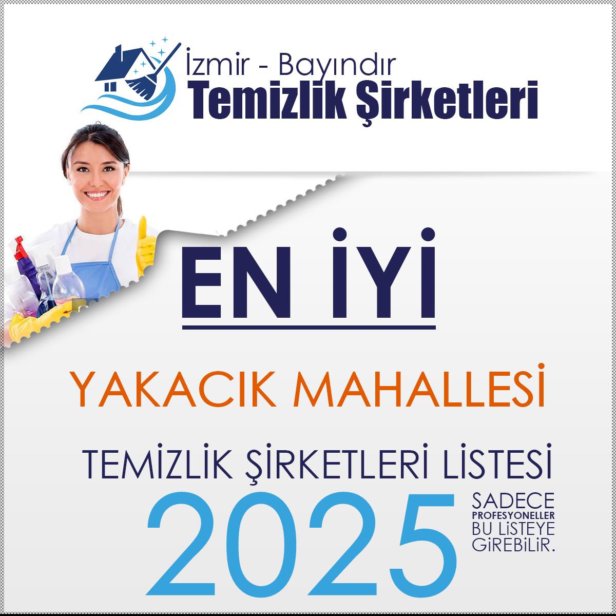 Bayındır Yakacık Mahallesi En İyi Temizlik Şirketi