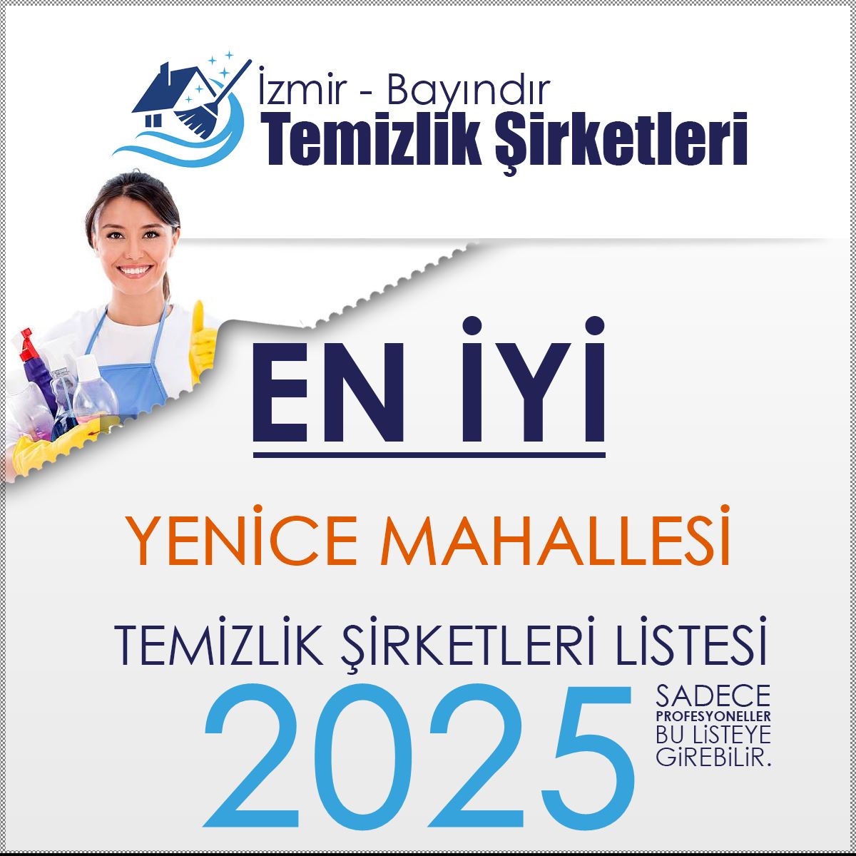 Bayındır Yenice Mahallesi En İyi Temizlik Şirketi